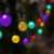 16-Foot 20-LED Crystal Ball Solar String Light