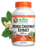 Horse Chestnut Extract 600 mg – 60 Capsules