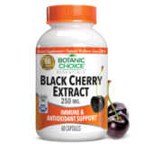 Black Cherry Extract 250 mg – Antioxidants Supplement – 60 Capsules
