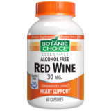 Red Wine Extract 30 mg – Heart Support Supplement – 60 Capsules