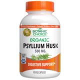 Organic Psyllium Husk – 90 Ct