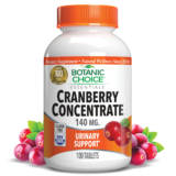 Cranberry Concentrate 140 mg – Antioxidants Supplement – 100 Tablets