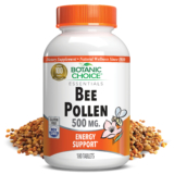 Bee Pollen Tablets 500 mg – Energy Support Supplement – 180 Tablets