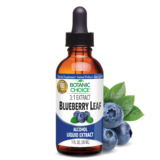 Blueberry Leaf Liquid Extract – Health Support Supplement – 1 Oz