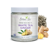 Dead Sea Salts – White Tea Ginger Scented – 16 Oz