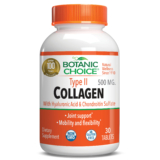 Type II Collagen Tablets 500 mg – Hair & Skin & Nails Support Supplement – 30 Tablets