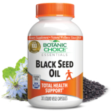 Black Seed Oil – Essential Fatty Acids Support Supplement – 30 Capsules