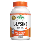 L-Lysine 500 mg – Amino Acids Supplement – 60 Tablets