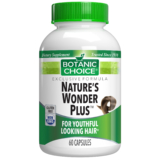 Nature’s Wonder Plus – Youthful Hair Support Supplement – 60 Capsules