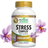 Stress Complex™ with Saffron – 60 Vegetarian Capsules