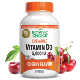 Chewable Vitamin D3 5000 IU – 30 Tablets