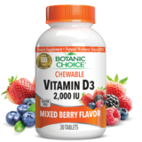 Chewable Vitamin D3 2000 IU – 30 Tablets