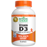 Vitamin D3 – 1000 IU Capsules – 90 Capsules