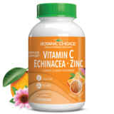 Vitamin C, Echinacea, Zinc Gummy – 60 Gummies