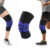Knee Compression Support Sleeve with Patellar Gel Pad – Black – XL