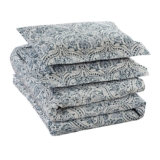 Bibb Home Egyptian Luxury 3-Piece Duvet Cover Set – Full/Queen – Madison
