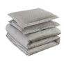 Bibb Home Egyptian Luxury 3-Piece Duvet Cover Set – King – Oxford