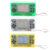 26-Game Mini Retro Gaming Console Keychain (3-Pack) – Green, Yellow, White