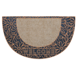 Durable Rubber Indoor/Outdoor Door Mats – HALF MOON BRONZE