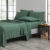 2,000-TC Bamboo Blend 6-Piece Sheet Set with Deep Pockets – Queen – Emerald