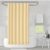 Mildew-Resistant Solid Vinyl Shower Curtain Liner with Magnets (1- or 2-Pack) – Taupe