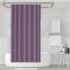 Mildew-Resistant Solid Vinyl Shower Curtain Liner with Magnets (1- or 2-Pack) – Peach
