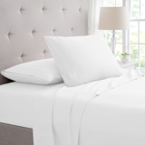 Bamboo Comfort® 3-Line Bamboo Sheet Set – Twin – White