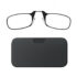 Ultra-Thin Bendable & Portable Reading Glasses + Pouch for Phone – Compact Reading Glasses Black +2.00