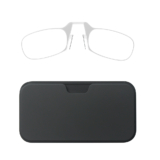 Ultra-Thin Bendable & Portable Reading Glasses + Pouch for Phone – Compact Reading Glasses White +2.50