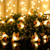 Solarek® LED Solar-Powered String Bee Lights