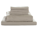 Cheer Collection 1800 Series Microfiber Sheet Set – Twin – Light Sand