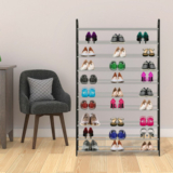 50-Pair Shoe Rack Storage Organizer