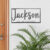 Personalized Family Name Metal Wall Decor – 24 inch – This is Us