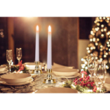 6-Piece LED Flameless Taper Candles with Remote