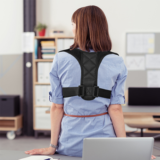 Adjustable Back Support & Posture Corrector – Large