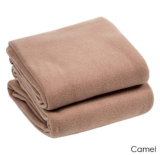Luxury Home Micro Plush Warm Fleece Blanket – Full – Camel