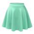 Women’s Basic Stretchy Flared Casual Mini Skater Skirt – 3X-Large – Royal Brite