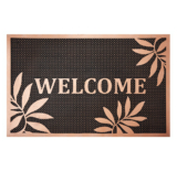 Rectangular Durable Rubber Indoor/Outdoor Mat – Victoria Bronze