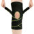 Copper-Infused Knee Compression Sleeve with Adjustable Straps – Green