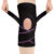 Copper-Infused Knee Compression Sleeve with Adjustable Straps – Pink