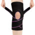Copper-Infused Knee Compression Sleeve with Adjustable Straps – Green