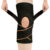 Copper-Infused Knee Compression Sleeve with Adjustable Straps – Orange