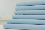 Kathy Ireland® 1,200TC 6-Piece Cotton Sheet Set – Full – Sky Blue