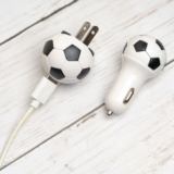 Soccer Ball USB & Car Charger Set (1- or 2-Pack) – Soccer Ball Charging Set 1-Pack