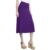 Women’s Solid Lightweight Flare Midi Pull-on Skirt – Dark Purple – Large