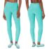 Women’s Ultra-Soft Seamless Space Dye Marled Leggings (2-Pack) – Large / X-Large – Mint