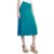 Women’s Solid Lightweight Flare Midi Pull-on Skirt – Jade – Medium