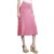 Women’s Solid Lightweight Flare Midi Pull-on Skirt – Pink – Medium