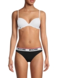 Women’s Logo T Shirt Bra – White