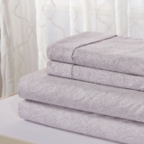 Egyptian Luxury Printed 1800TC Sheet Set by Bibb Home® – Queen – Mini Paisley